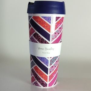Vera Bradley 16 oz Travel Mug in Modern Medley